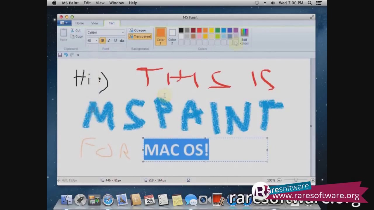 Microsoft Paint For Mac Os